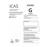 ICAS Paper G | Year 9 | English | Maths | Science | Digital | Spelling | Writing