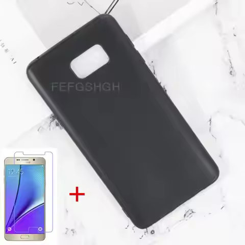 Anti-knock Soft TPU Phone Case For SAMSUNG Galaxy Note 5 N920 N920F N920A N920C Silicone Caso Cover 
