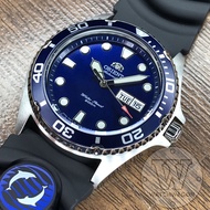 [Watchwagon] Orient Ray II FAA02008D9 Automatic 200m Men's Divers Watch Blue Dial Black Rubber Strap