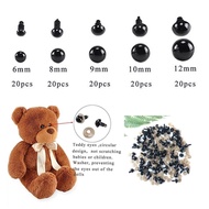 Round Safety Eyes for Crochet Amigurumi