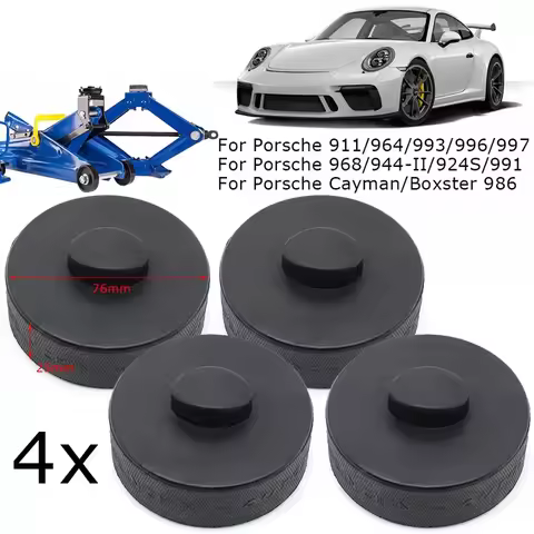 Jack Rubber Pad Anti-Slip Adapter Support Block Car Lift Tool Cayman Car Accessories For Porsche 911