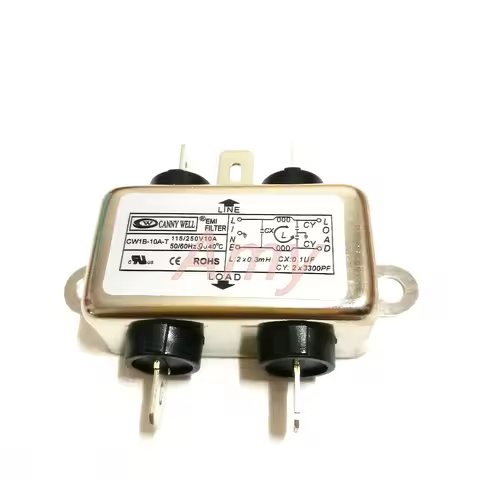 Power EMI filter CW1B 1A 3A 6A 10A AC T single-phase 220V purification