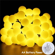 2025 Lampu Hias Ramadhan Lampu LED Hiasan 10 Meter Lampu Kelap Kelip Lampu Tirai Kamar Outdoor Lampu