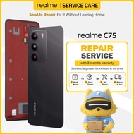 Realme C75 Back Cover Replacement Repair Service | Genuine Parts | Realme Service Care