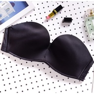 Strapless Women Bra Lingerie 85B (Black)