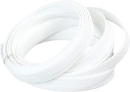 Othmro 16.4ft Length PET Flexible Expandable Braided Cable Sleeves 0.62inch Width Wire Loom Sleeving