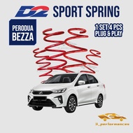 D2 Sport Spring Perodua Bezza