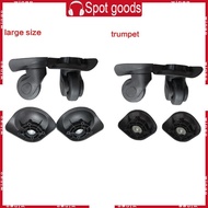 WIN 1 pair A19 Suitcase Luggage Replacement Swivel Repair Accessories Mute Roller