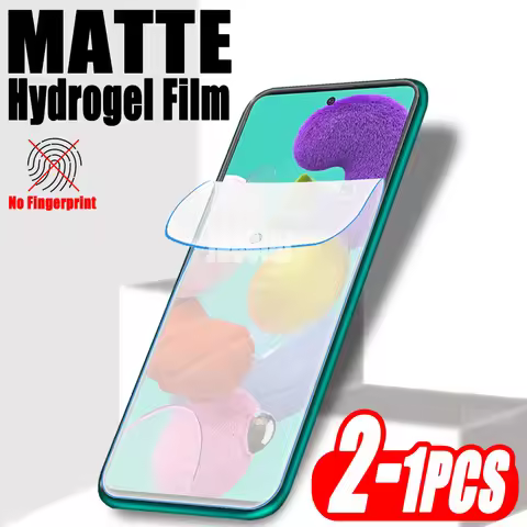 1-2PCS Matte Screen Protector Hydrogel Film For Samsung Galaxy A51 A71 5G UW 4G A31 A21s A11 Sansung