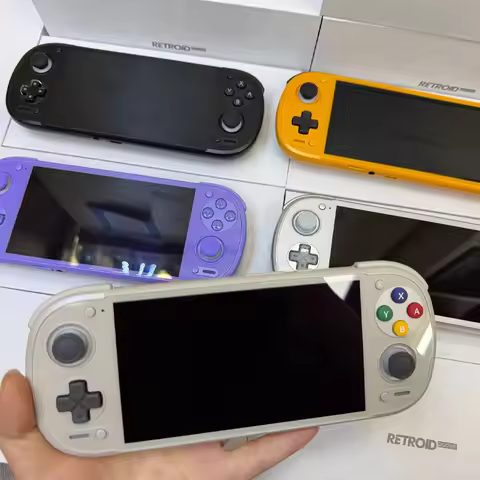 Retroid Pocket 6 Gaming Handheld Rp6 Android Game Console Sd8gen2 5.5"Oled Arcade Game Simulator For
