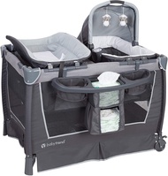 Baby Trend Retreat Nursery Center Newborn Baby Infant Child Children Cot Bed Bassinet Basket Crib, Robin