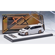Error404 1/64 Mitsubishi Lancer Evolution IX (9) Wagon - Pearl White