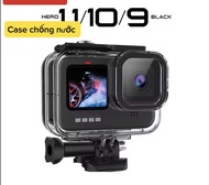 Vỏ chống nước gopro 9 và 10 11 12 phụ kiện máy quay gopro