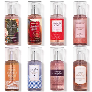 ขนาดพกพา Travel size Bath and Body Works Fine Fragrance Mist 2.5 oz (75 ml) และ Shimmer Mist 3 oz (88 ml) จากอเมริกาค่ะ Bath&amp;Body works