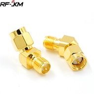 1PCS 45 Degree Adapter Connector for FPV Race Goggle Antenna Converter SMA Male TO RP SMA Female 135