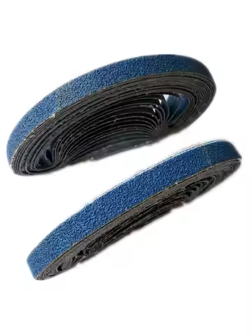 10pcs 330*10 457*13 520*20 Abrasive Sanding Belts for Air Belt Sander Aluminium Oxide Grinder Metal