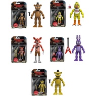 Video Game Five Nights at Freddy's 5-inch Series 1 Bonnie Foxy Chica Action Figure PVC Model Collect