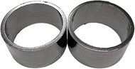 ALBA Muffler Joint Gasket 2 Pieces/Size: φ2.7 x φ2.3 x 1.4 inches (69.5 x 60.0 x 35.0 mm); Compatibl