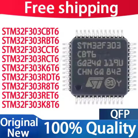 STM32F303CBT6 STM32F303CCT6 STM32F303K6T6 STM32F303R8T6 STM32F303RBT6 STM32F303RCT6 STM32F303RDT6 ST