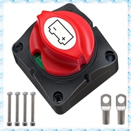 (WTQA) Battery Disconnect Switch 12V 24V 48V 60V Cut Off Isolator Switch Waterproof for Marine Boat 