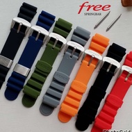 Class A 22mm Seiko Divers Strap Replacement With Springbar SRP77 7S26 SKX 7002 6309