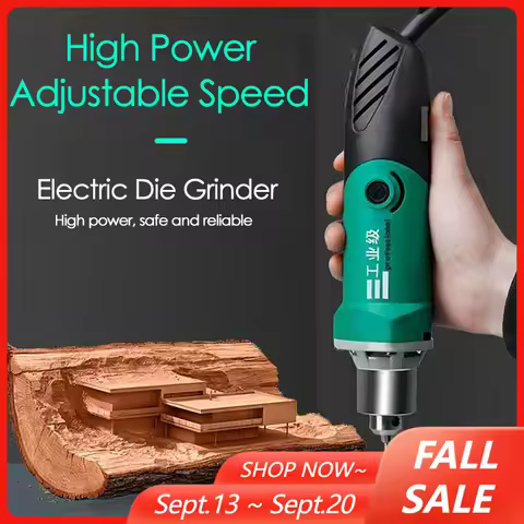500W Chuck Electric Grinder Engraving Electric Grinder Miniature Electric Drill Chuck Electric Grind