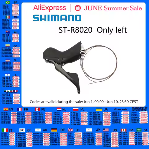 Shimano Ultegra ST- R8020 Shifter 2x11s Only Left Or Only Right Shifter For Hydraulic Disc Brake Roa