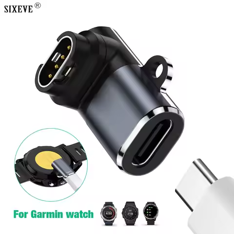 Watch Charger Adapter For Garmin Fenix 8 7 6 5 S 5X 6X 7X Forerunner 45 955 965 245 Quatix Charge Co