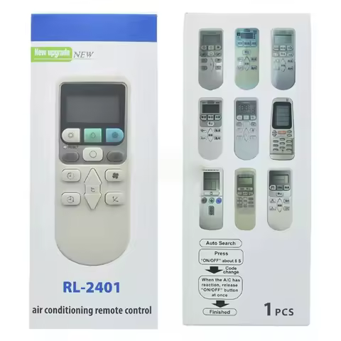 New RL-2401 Universal For Hitachi Air Conditioner Remote G646G RAR-5F1 RAR-2P2 RAR-3U4