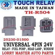 TH-R504 RELAY NISSAN UD TRUCK 4PIN 24V RELAY HEAD LAMP POWER RELAY FUEL PUMP RELAY 25230-01500 25230
