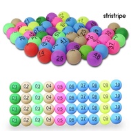 [STTR] 50Pcs Number 1-200 Assorted Color Lucky Dip Gaming Lottery Ping Pong Balls