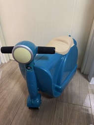 英國 Skoot 史酷得｜旅行電單車｜玩具車 小童喼 ｜兒童行李箱｜附背帶