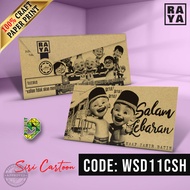 10pcs Sampul Raya Cartoon.SAMPUL RAYA KARTUN 2025 Series. BORONG SAMPUL RAYA