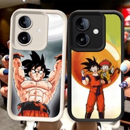 R57 Dragon Ball Casing for Realme 14 14T 14X C35 C31 OPPO A79 Narzo 50A Prime 5G Black and White