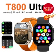 Laxasfit 2026 New Smart Watch T800 Ultra 1.81 Hd Screen Receive Dial Calls Multiple Sportmonitoring 