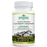 Active Hexose Correlated Compound 1500 mg Supplement, Natural 8 Mushroom Extract Supplement, Immune 