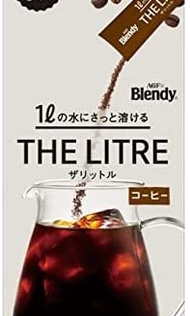 (訂購) 日本 AGF Blendy THE LITRE 即沖 咖啡粉棒 一盒6條 (3 盒裝)