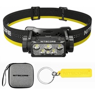 Nitecore HC60 UHE 1600 Lumen Lampu Kepala Berkecekapan Tinggi 4000mAh USB-C Boleh Dicas Semula