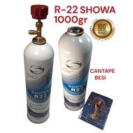 Refrigerant R22 1kg can Showa + opener faucet