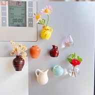 BACTERIA Mini Vase Fridge Magnets, Handmade Decorative Vase Refrigerator Magnet, Creative Small Uniq