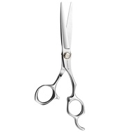 AOLANDUO 6 Inch Convex Edge Hair Scissors-Using Japanese AICHI Steel Handmade Hair Cutting Shears wi