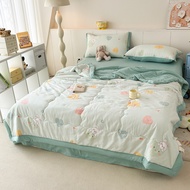 A new wash printed spring and summer quilt core 150m 180m 200m small fresh quilt air conditioning ca