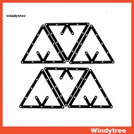 [W&T]  6Pcs 8 9 10 Ball Magic Invisible Rack Sheet Positioning Billiard Pool Cue Tool