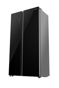 Hisense 660L Side by Side Glass Doors Inverter Fridge RS728N4AWU / RS728N4ABU / RS728N4AWPU Refriger