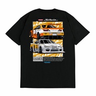 GILAN Unisex T Shirt T Shirt Picture of JDM Lbwk Hotwheels Car NISSAN SILVIA S15 LBWK V3 Series