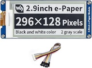 2.9inch e-Paper Display Module, 296x128 Resolution 3.3V/5V Two-Color epaper Display E-Ink Screen Mod