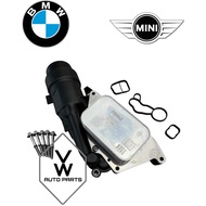 BMW OIL COOLER WITH HOUSING ASSEMBLY BMW B38 1.5 B48 2.0 BMW i8 X1 MINI COOPER S F54 F56 ( 114285852