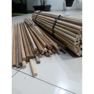 KAYU Teak Wood Dowel // Tangkringan Dowel (Diameter 8 mm)