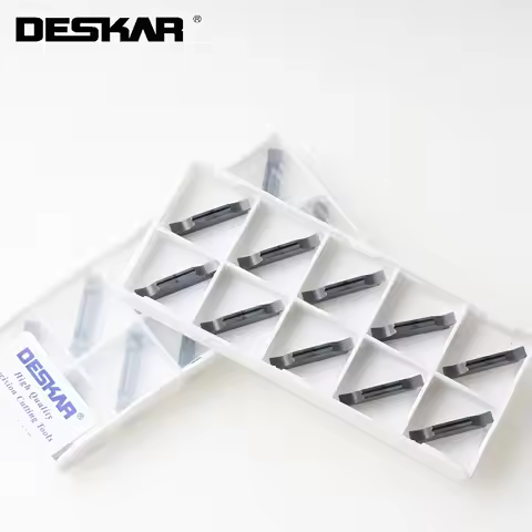10PCS DESKAR MGGN150-JM MGGN200-JM MGMN200-T MGGN300-JM MGGN400-JM LF6008 Hard Alloy Inserts CNC Lat