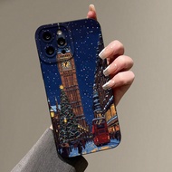 Romantic London Streetscape Printed 2D Pattern, Fashionable And Stylish, Suitable As Birthday, Saudi